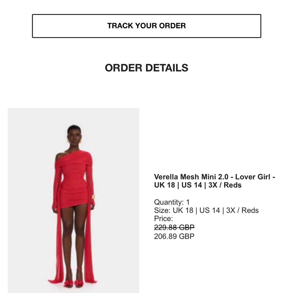 BBXBRAND Elegant Red One Shoulder Long Sleeve Dress